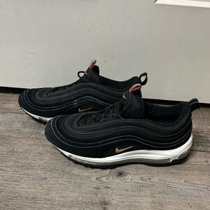 Nike Air Max 97 Olympic Rings CI3708-001 Black Gold White Shoes Vintage